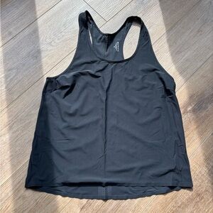 Athleta Black Racerback Tank Top